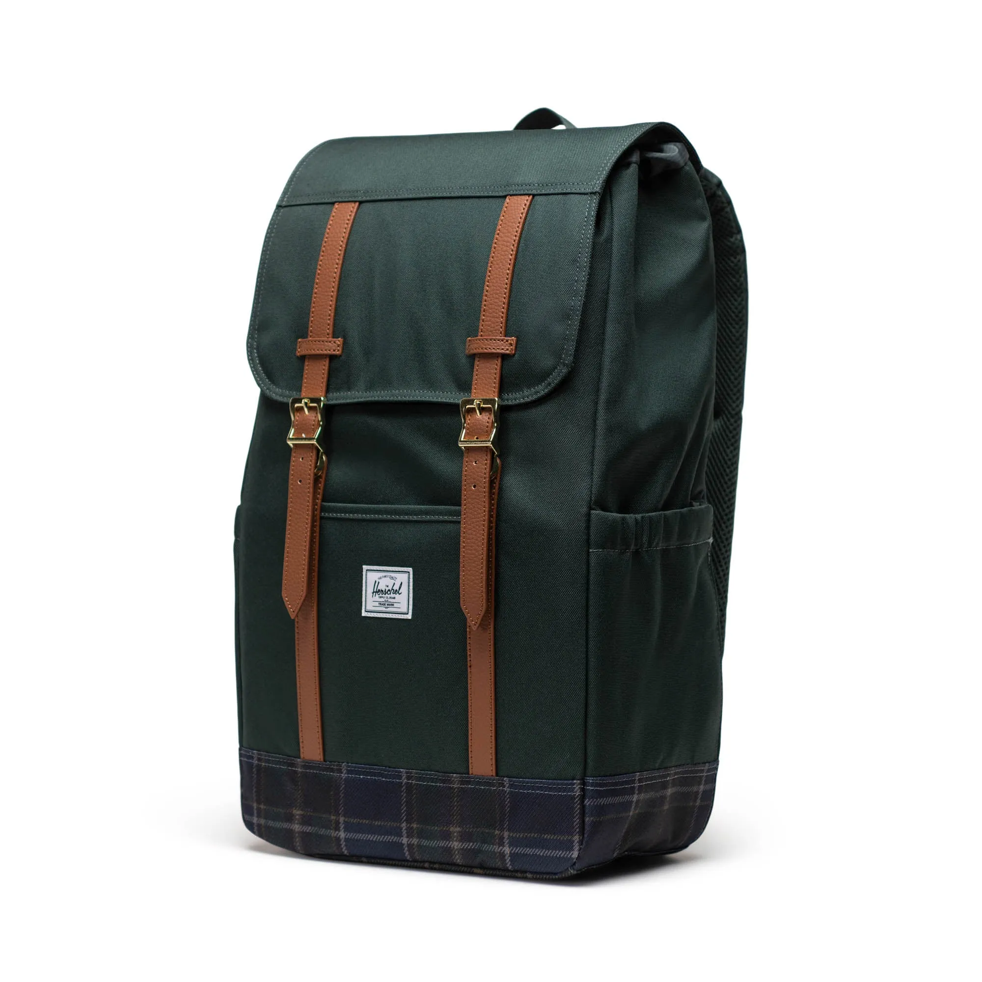 Mochila Herschel Retreat Darkest Spruce Winter Plaid