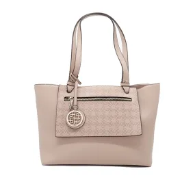 Mono Tote (L) Women's Bag - Beige