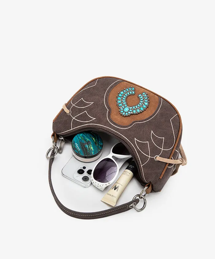 Montana West Concho Luna Crossbody Bag