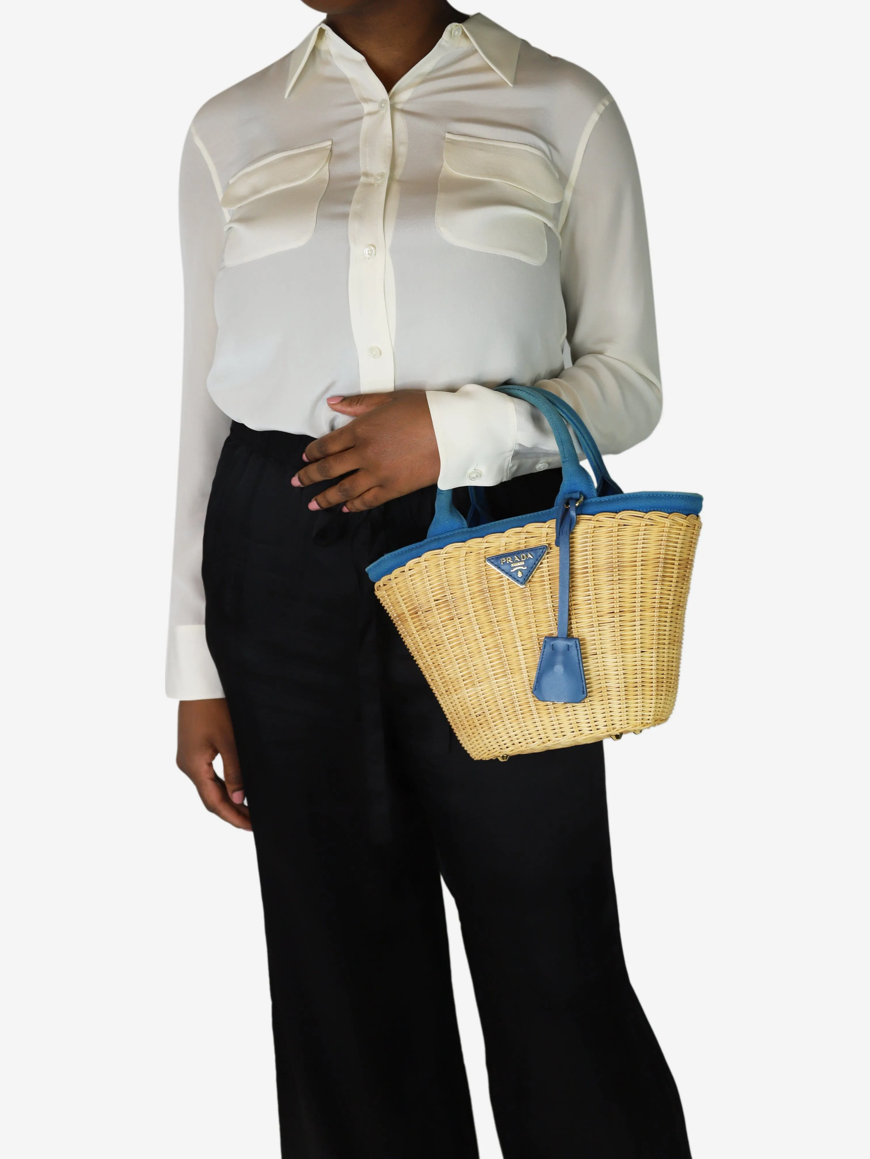 Neutral Wicker bag