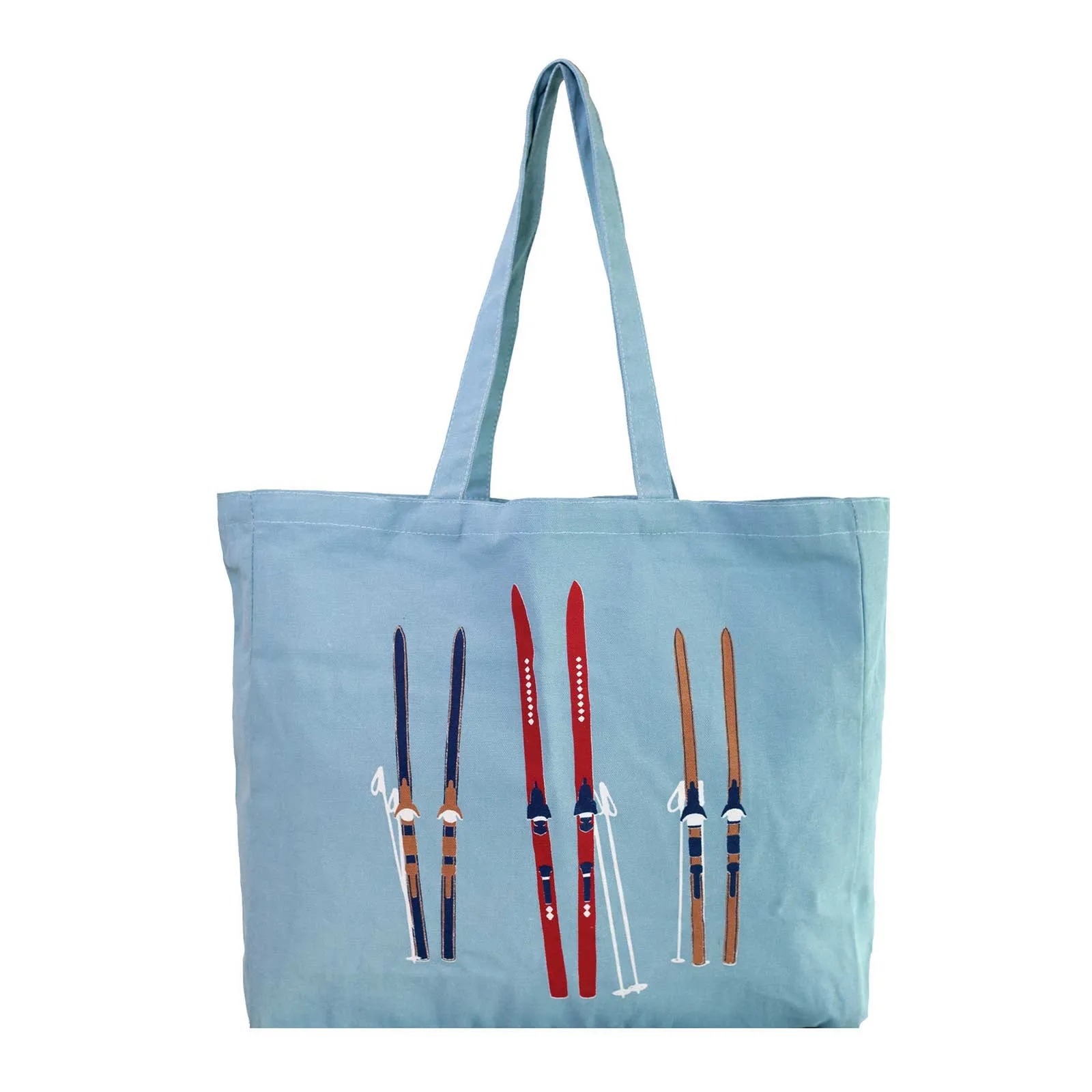 Nordic Ski Little Shopper Tote Bag