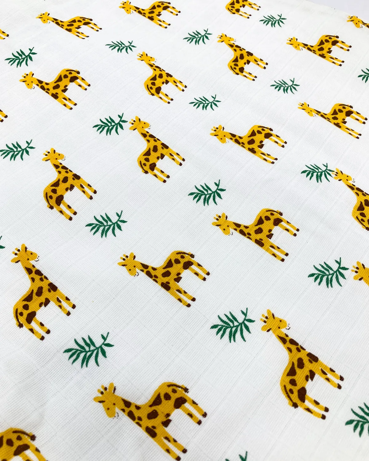 Organic Muslin Baby Sleeping Bag -Giraffe