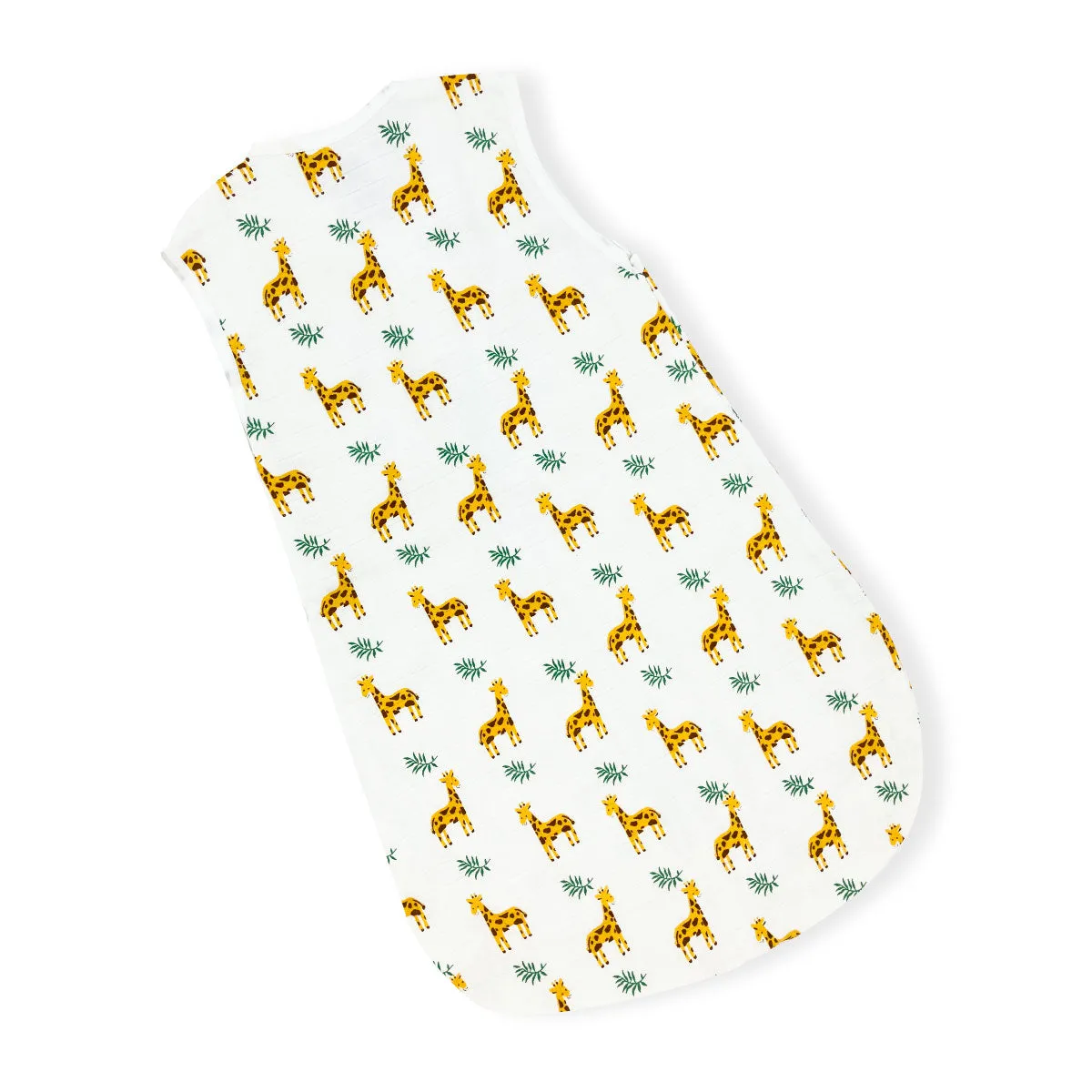 Organic Muslin Baby Sleeping Bag -Giraffe