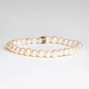 Peach Pearl Bracelet