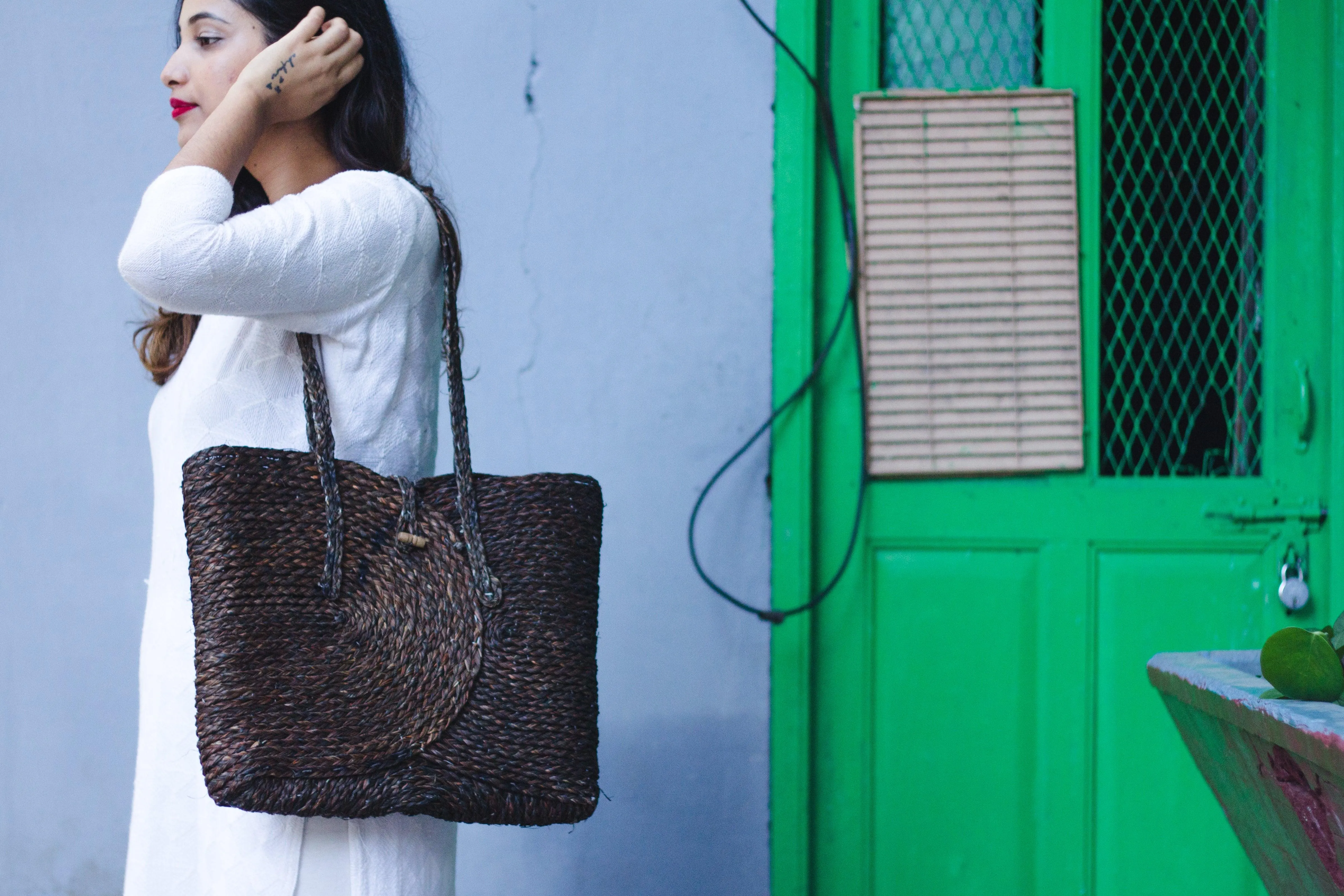 Sabai bag - brown laptop bag