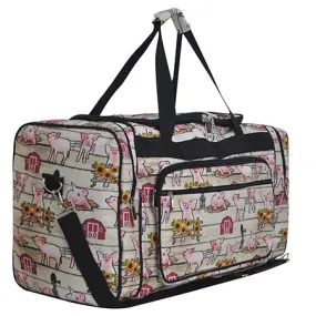 SALE! Piggy Farm Love NGIL Canvas 23 Duffle Bag