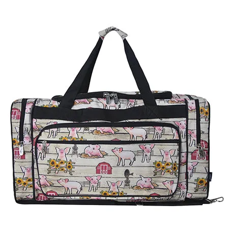 SALE! Piggy Farm Love NGIL Canvas 23 Duffle Bag