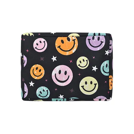 Smiley Faces NGIL Large Cosmetic Travel Pouch