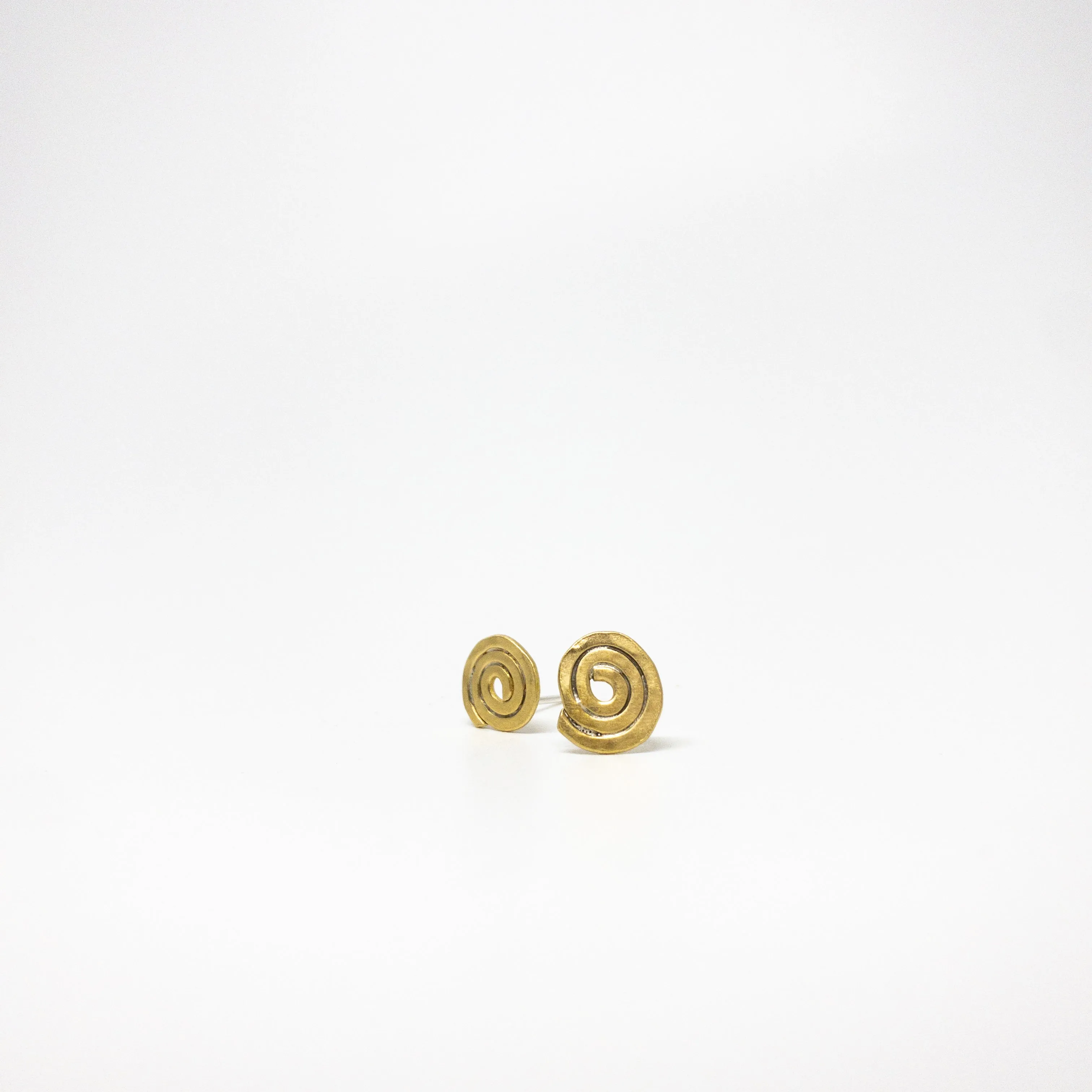 Spiral Stud Earrings