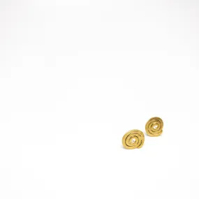 Spiral Stud Earrings