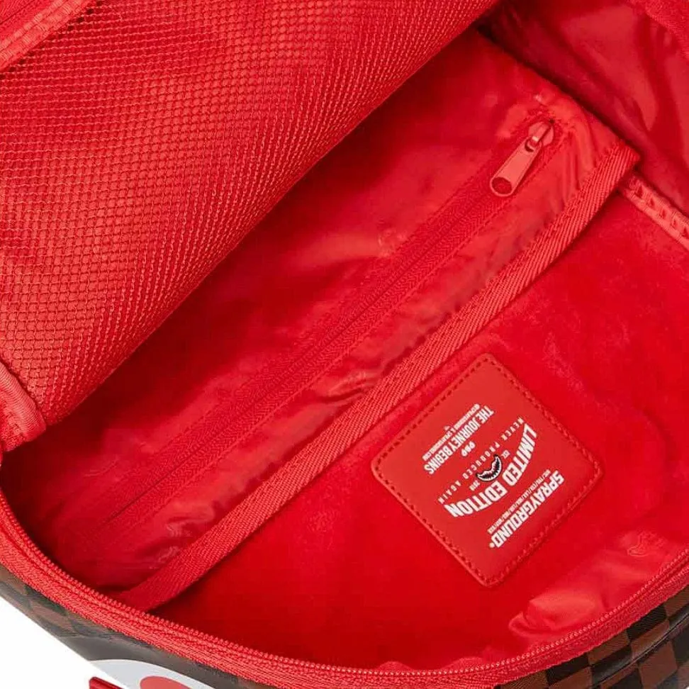 Sprayground Red Sharks In Paris DLXSV Backpack