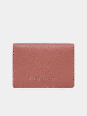 Status Anxiety Easy Does It Wallet - Dusty Rose