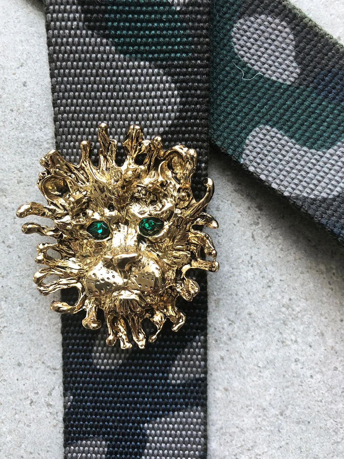 Strap 40 Lion Gold/Green, Camo