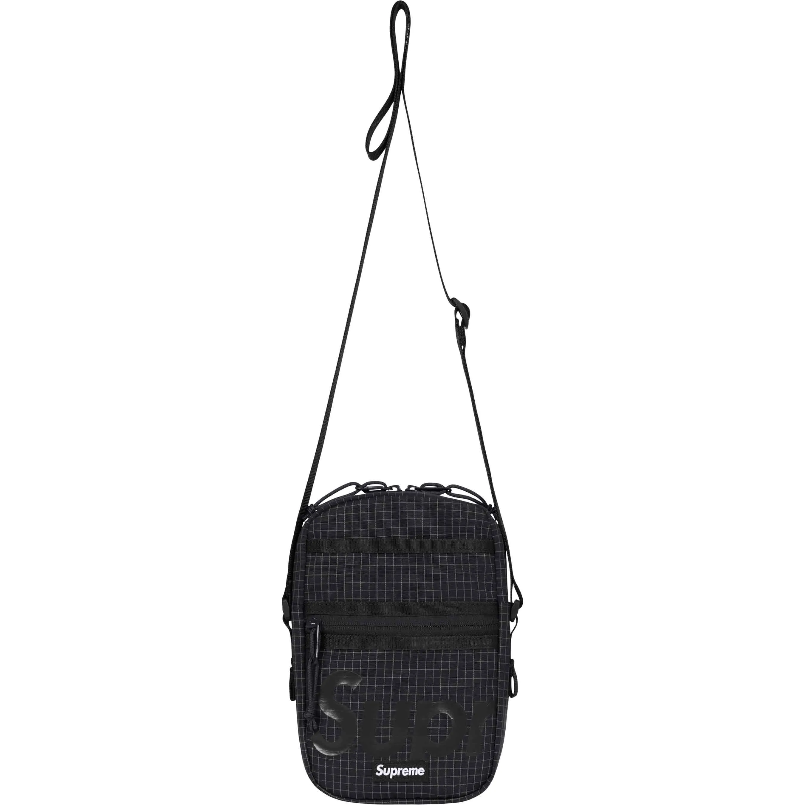 Supreme Reflective Shoulder Bag Black