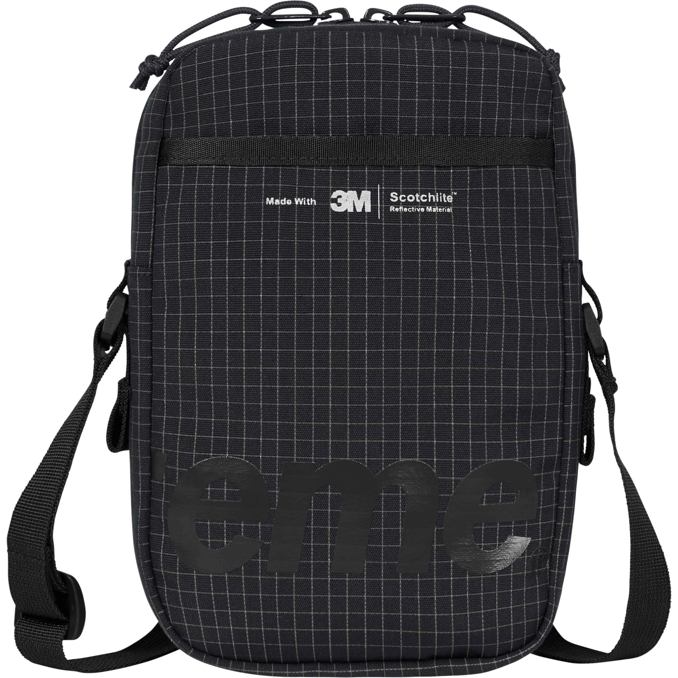 Supreme Reflective Shoulder Bag Black