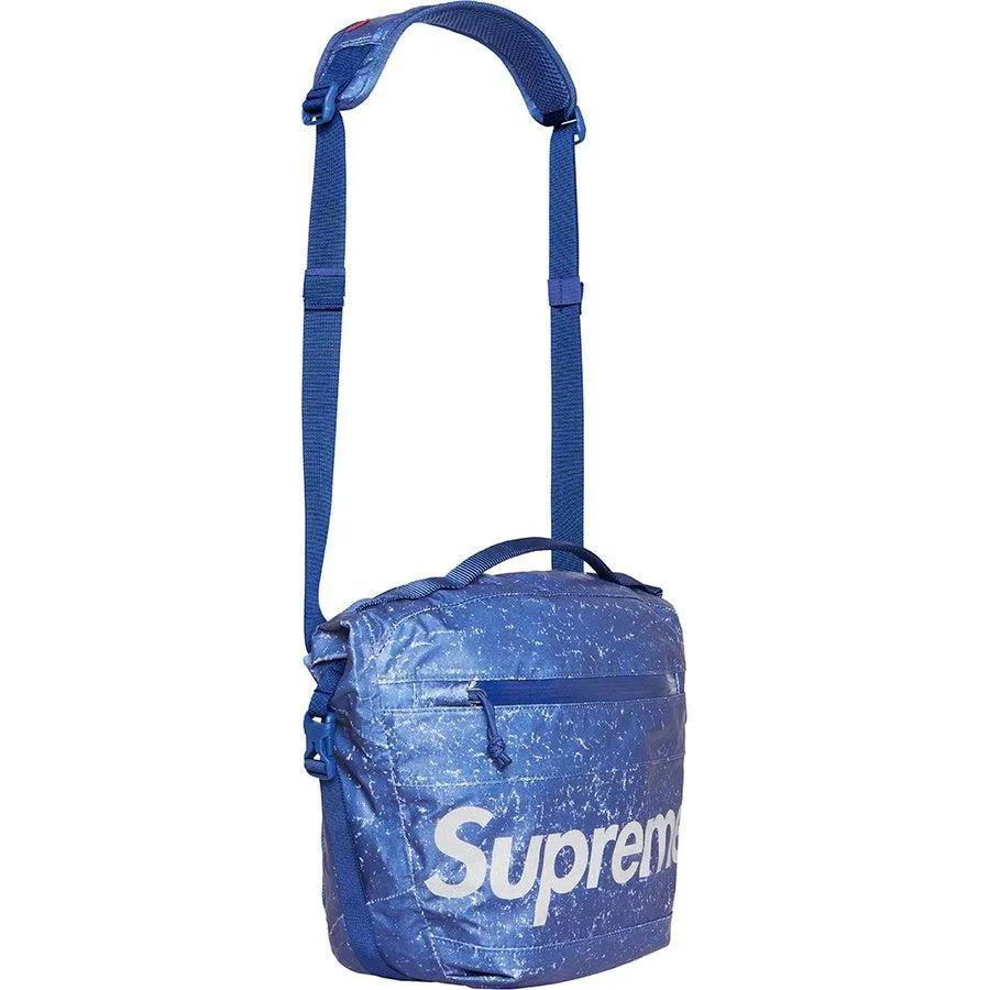 Supreme Waterproof Reflective Speckled Shoulder Bag (Blue)