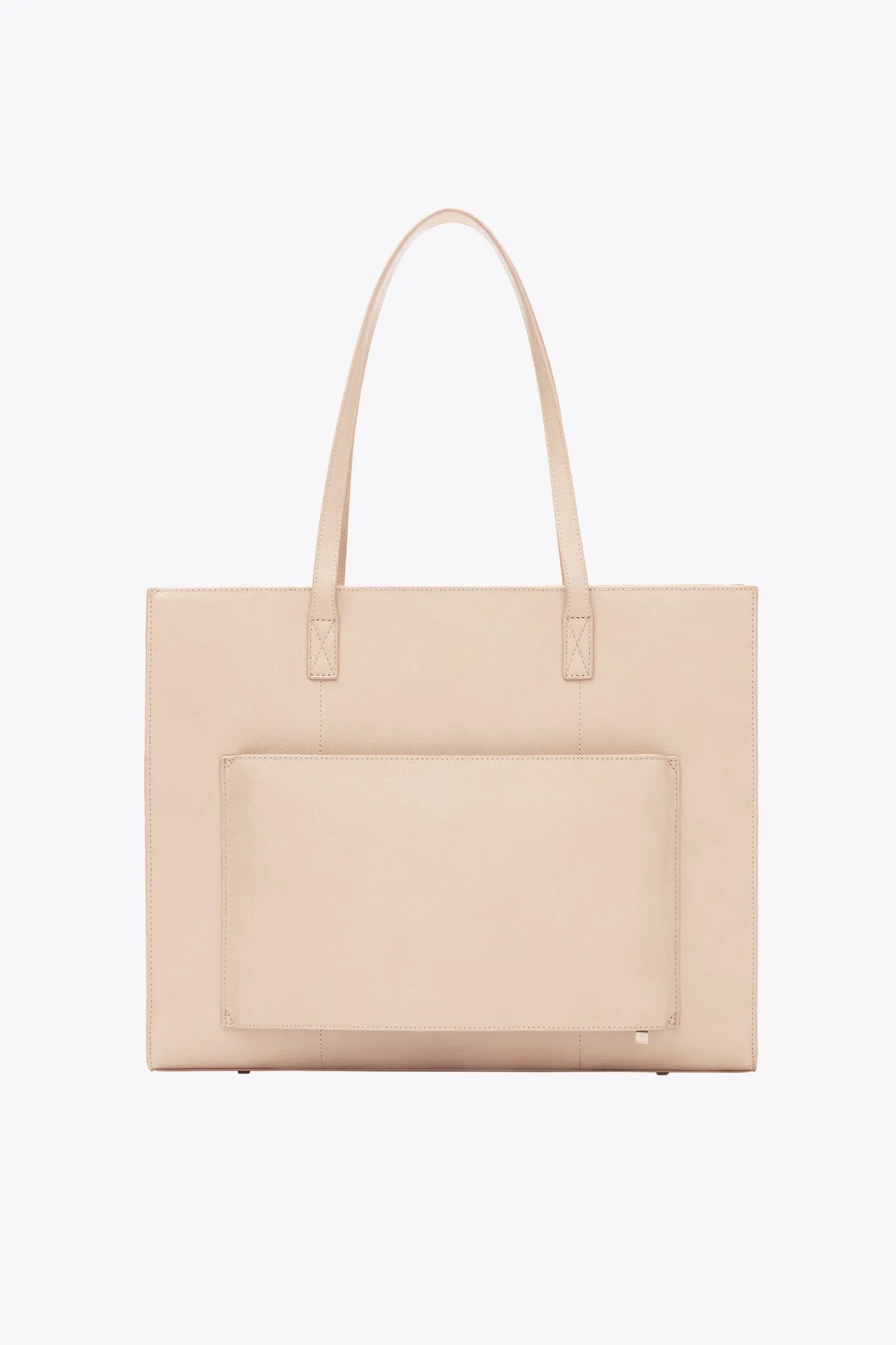 The Large Work Tote in Beige