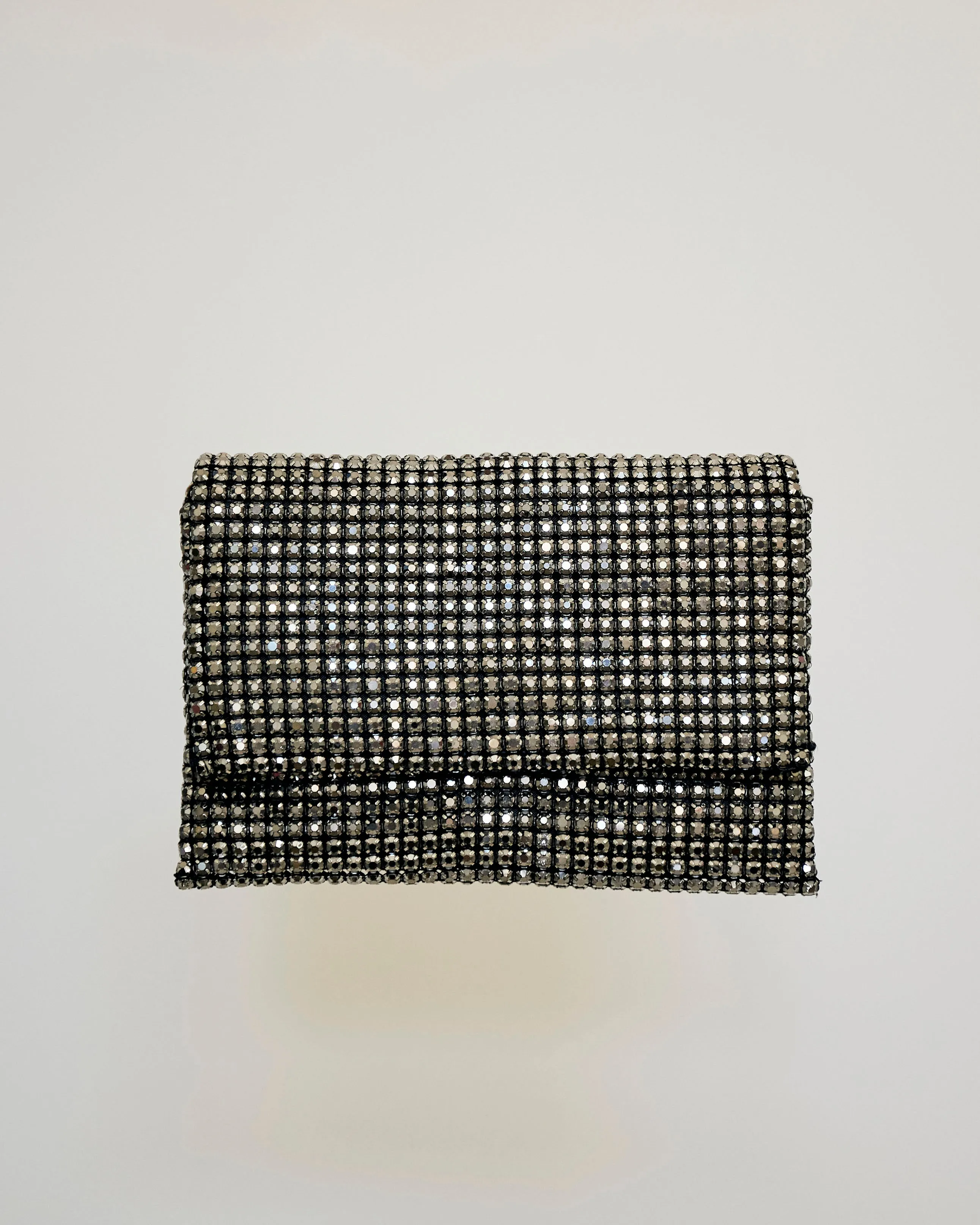 The Metallic Clutch in Black