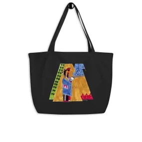 Two Spirit (two sides!) - Large organic tote bag