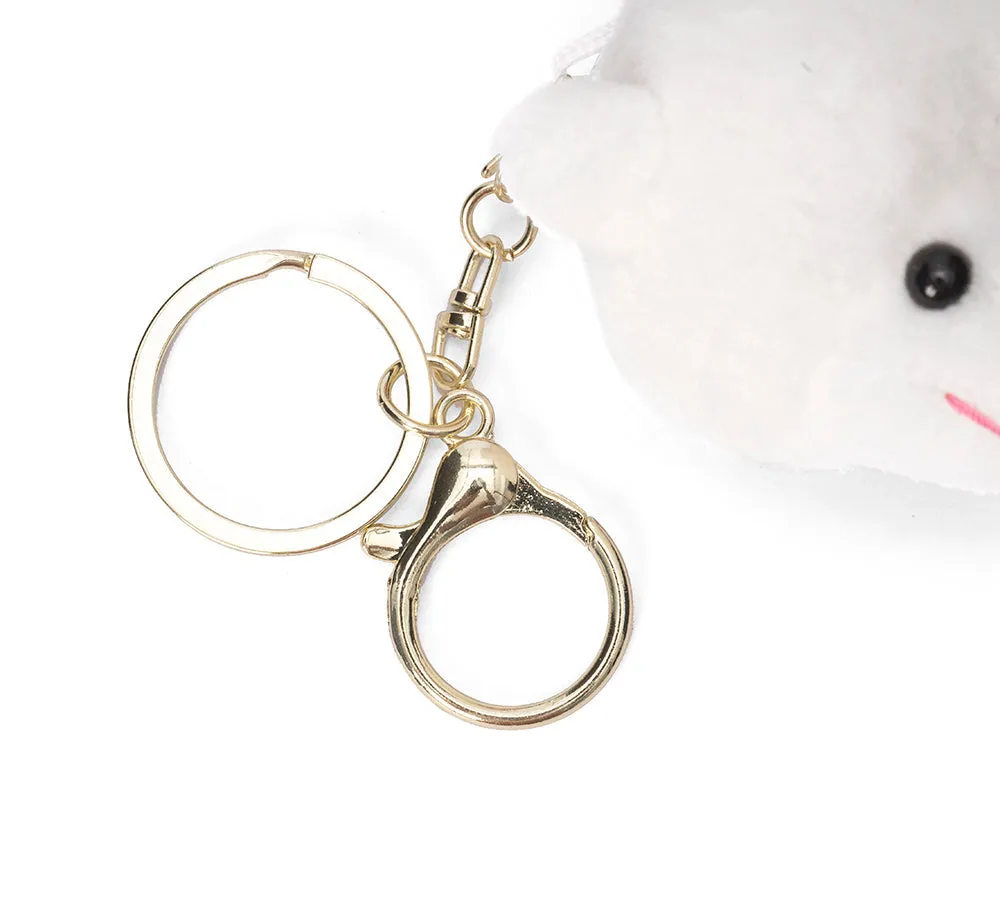 UGG AUSTRALIAN SHEPHERD Cute Plush Alpaca Keyring