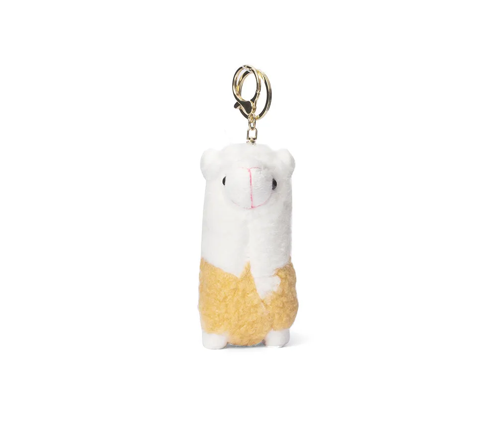 UGG AUSTRALIAN SHEPHERD Cute Plush Alpaca Keyring