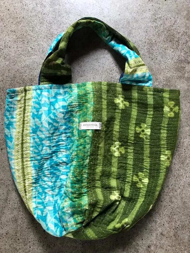 Vintage Kantha  Summer Tote 2