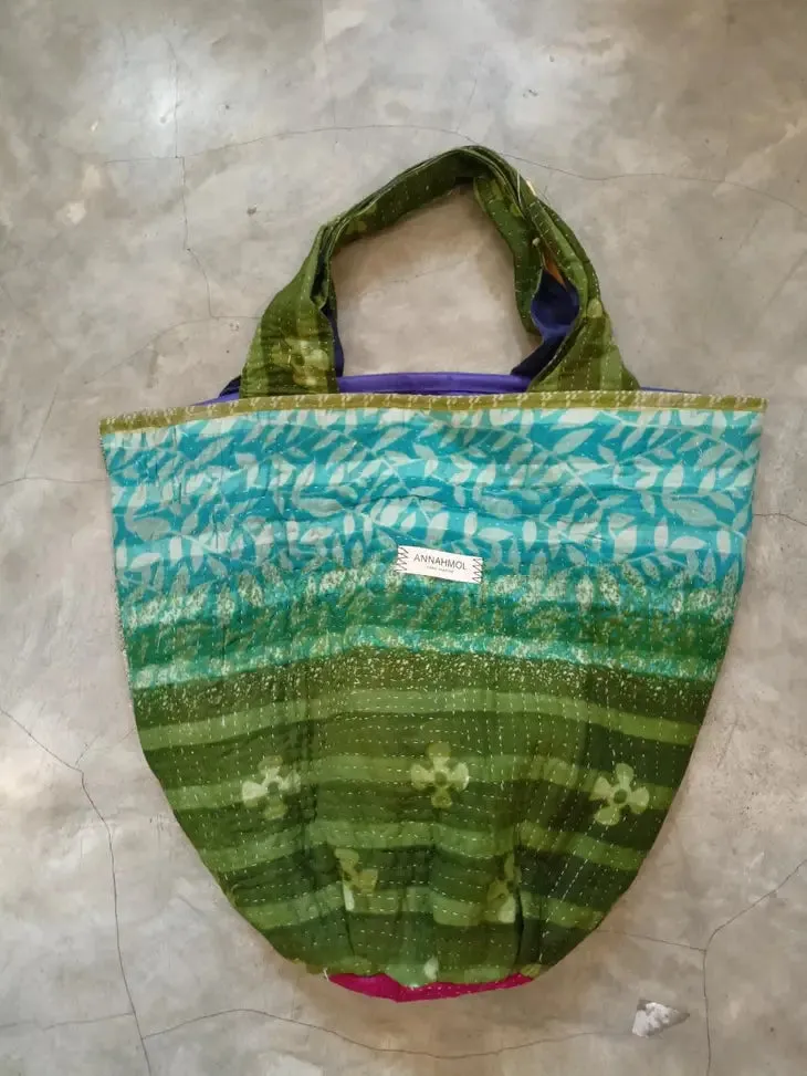 Vintage Kantha  Summer Tote 2