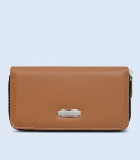 WB2627-TAN-Women Wallet