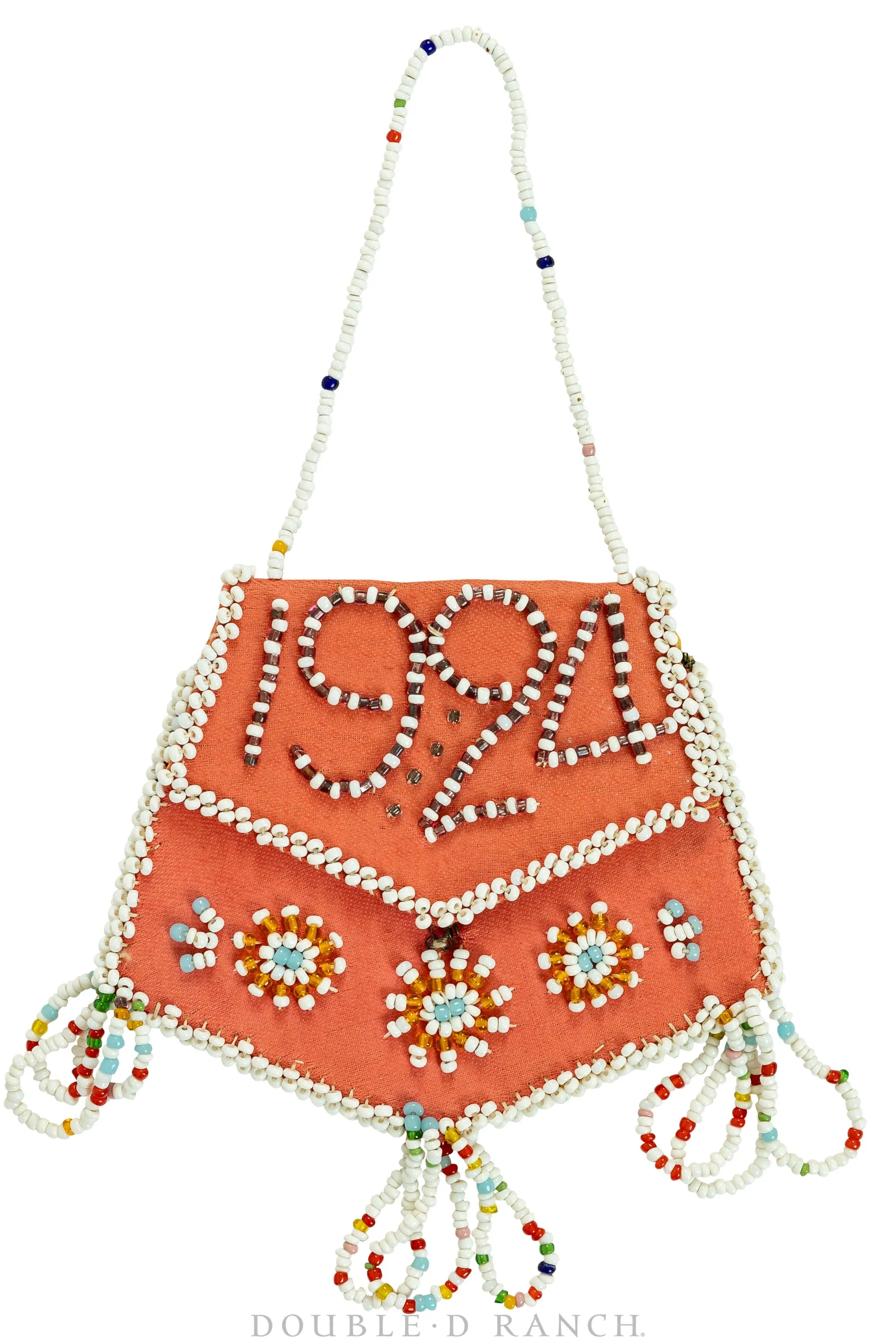 Whimsey, Beaded, Purse, Plate, 1924, Tassels, Vintage, 216