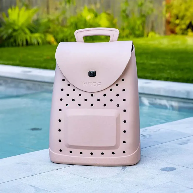 WODA Palmetto Eva Backpack in Oyster Pink