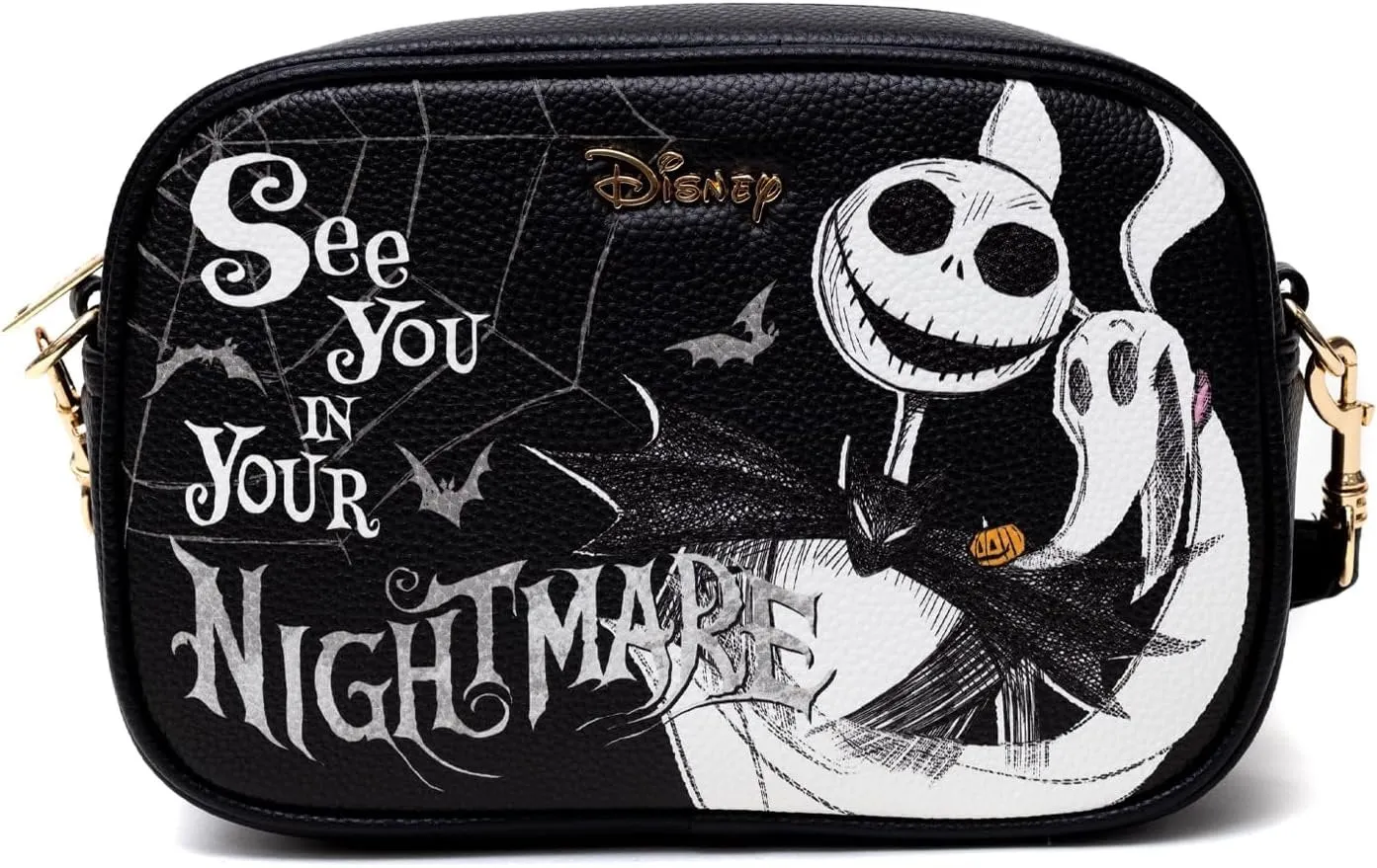 WondaPop Designer Series Disney Nightmare Before Christmas Pumpkin King Crossbody