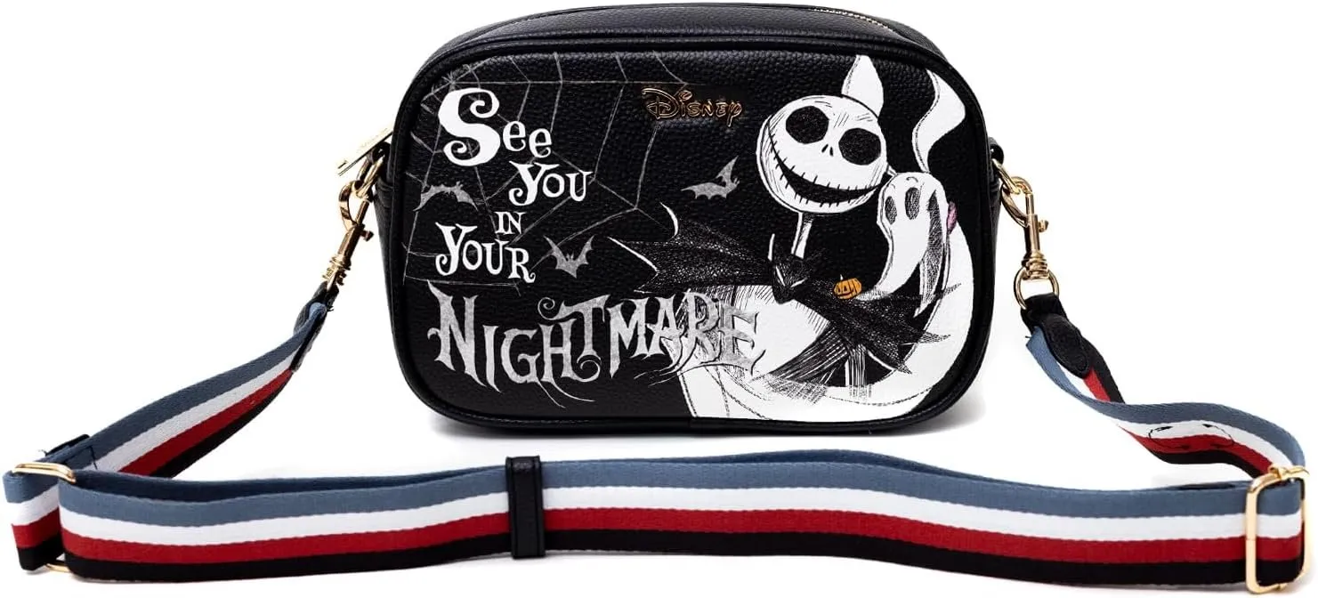 WondaPop Designer Series Disney Nightmare Before Christmas Pumpkin King Crossbody